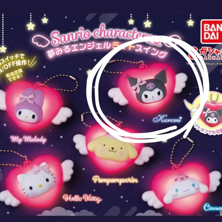 [BUNJANG] Sanrio Angel Light Kuromi Gachapon / 산리오 엔젤라이트 쿠로미 가챠