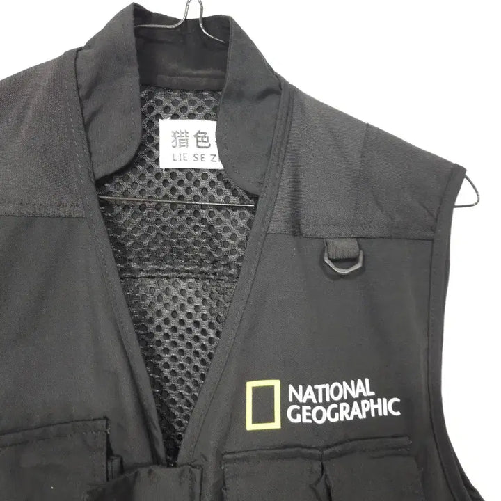 [BUNJANG] National Black Multi-Pocket Vest L / 내셔널 블랙 멀티 포켓 조끼 100 L