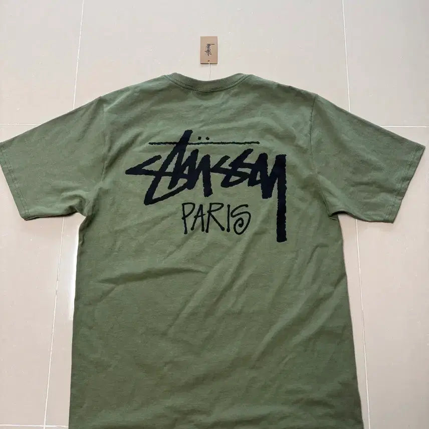 [BUNJANG] Stussy Paris Edition T-Shirt / 스투시(파리에서 구입) 파리에디션, 새상품
