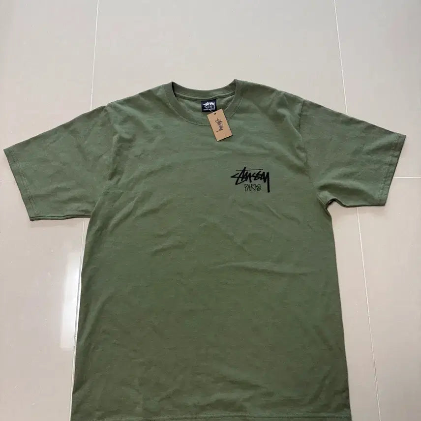 [BUNJANG] Stussy Paris Edition T-Shirt / 스투시(파리에서 구입) 파리에디션, 새상품