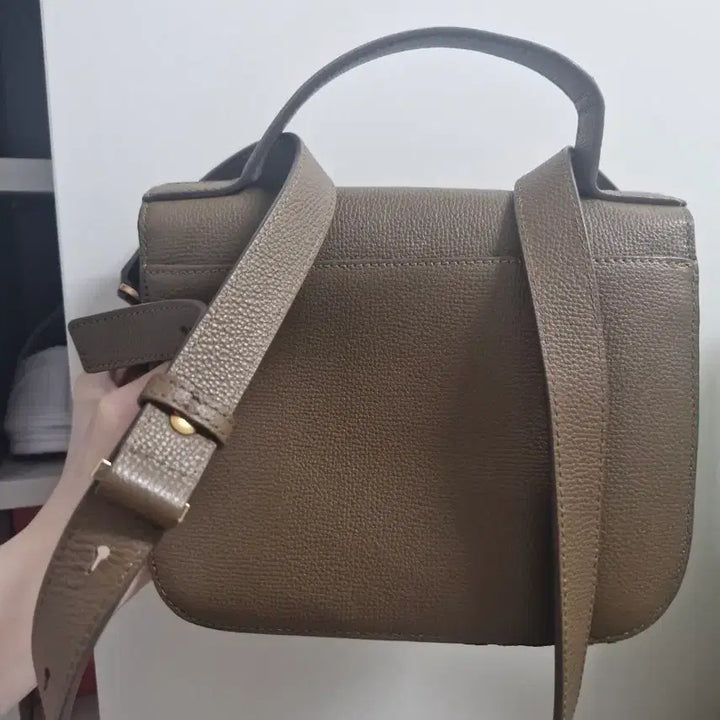 [BUNJANG] Couronne Khaki Tote Bag / 쿠론 가방 카키색 토트백