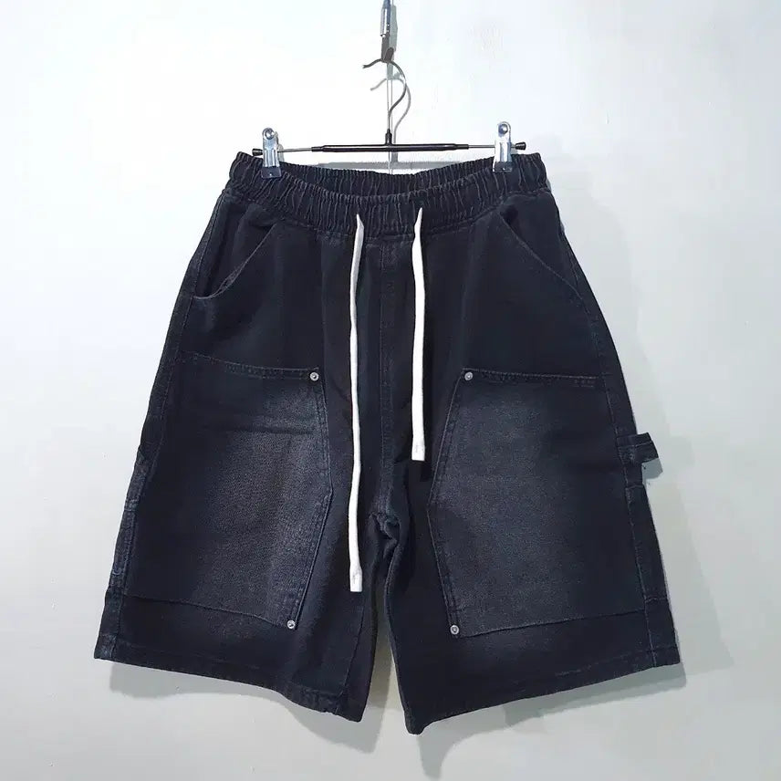 [BUNJANG] Eyelet Pocket Bermuda Denim Pants / SS신상) 아일렛 포켓 버뮤다 데님팬츠 2color M,L