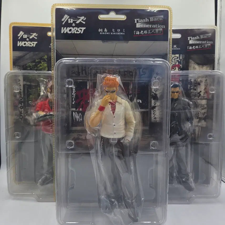 [BUNJANG] Crows x Worst Dive Product Ebisu 3-Member Set (Suzuran 3-Member) / 크로우즈 피규어 크로우즈X워스트 다이브제품 에비중 3인방(스즈란 3인방)