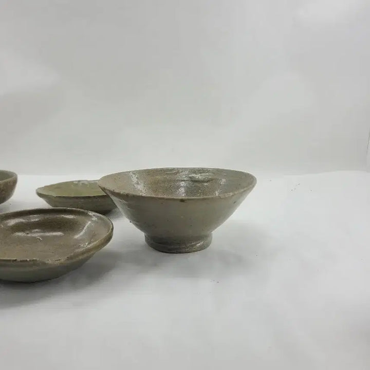 [BUNJANG] Vintage Ceramic Teacup Set (5 Pieces) / 빈티지 도자기 찻잔 세트 5P