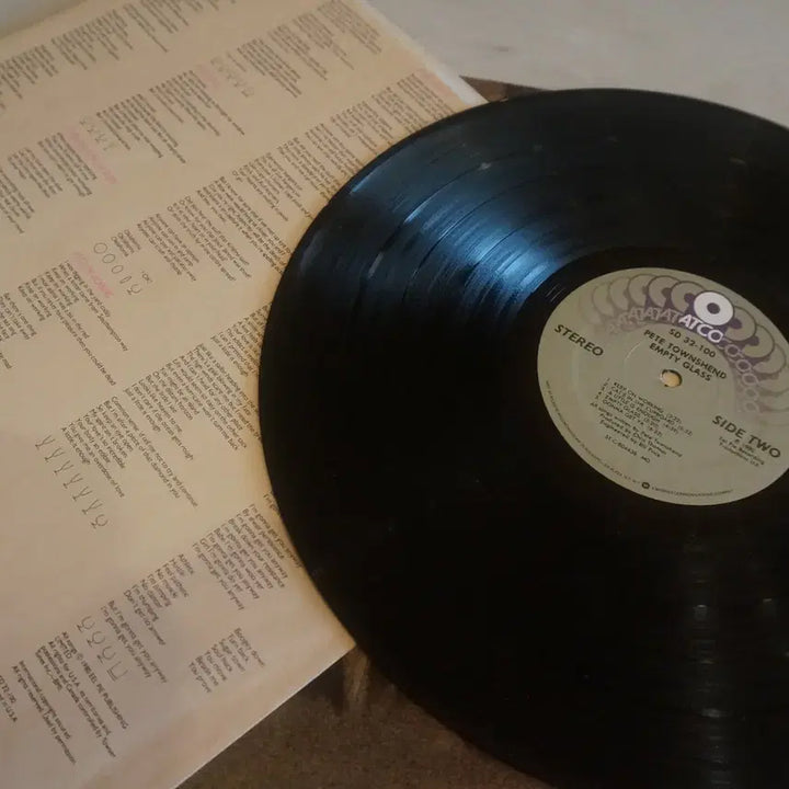 [BUNJANG] Pete Townshend Empty Glass 1980 US LP / LP/미국반/Pete Townshend / Empty Glass 1980