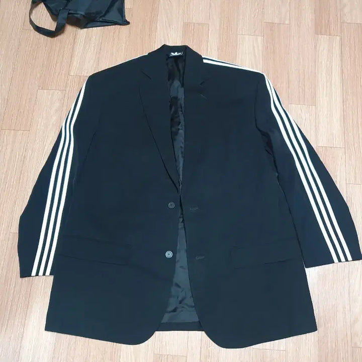 [BUNJANG] Balenciaga x Adidas Tailored Twill Oversized Blazer Black / 발렌시아가 아디다스 블레이저