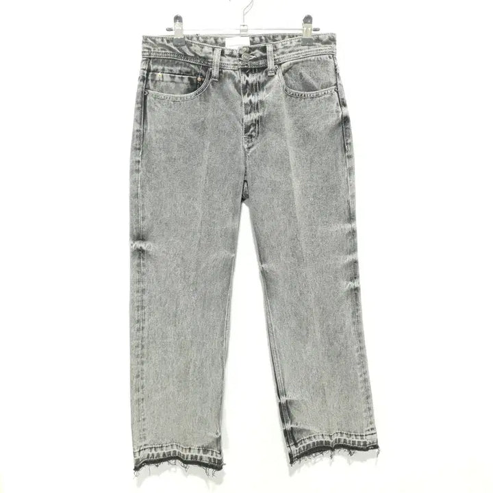 [BUNJANG] MaisonMined Crop Straight Denim Pants / 메종미네드 크롭 스트레이트 데님 팬츠 46_M1702