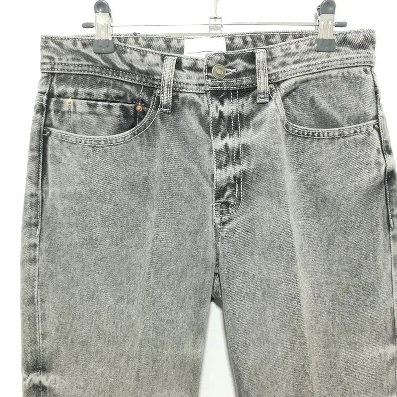 [BUNJANG] MaisonMined Crop Straight Denim Pants / 메종미네드 크롭 스트레이트 데님 팬츠 46_M1702