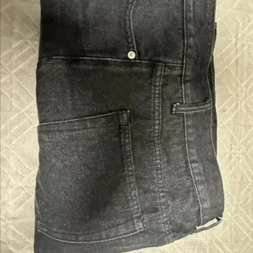[BUNJANG] Order Archive Low Black Jeans Size 34 / 오더아카이브 로우블랙진 34사이즈