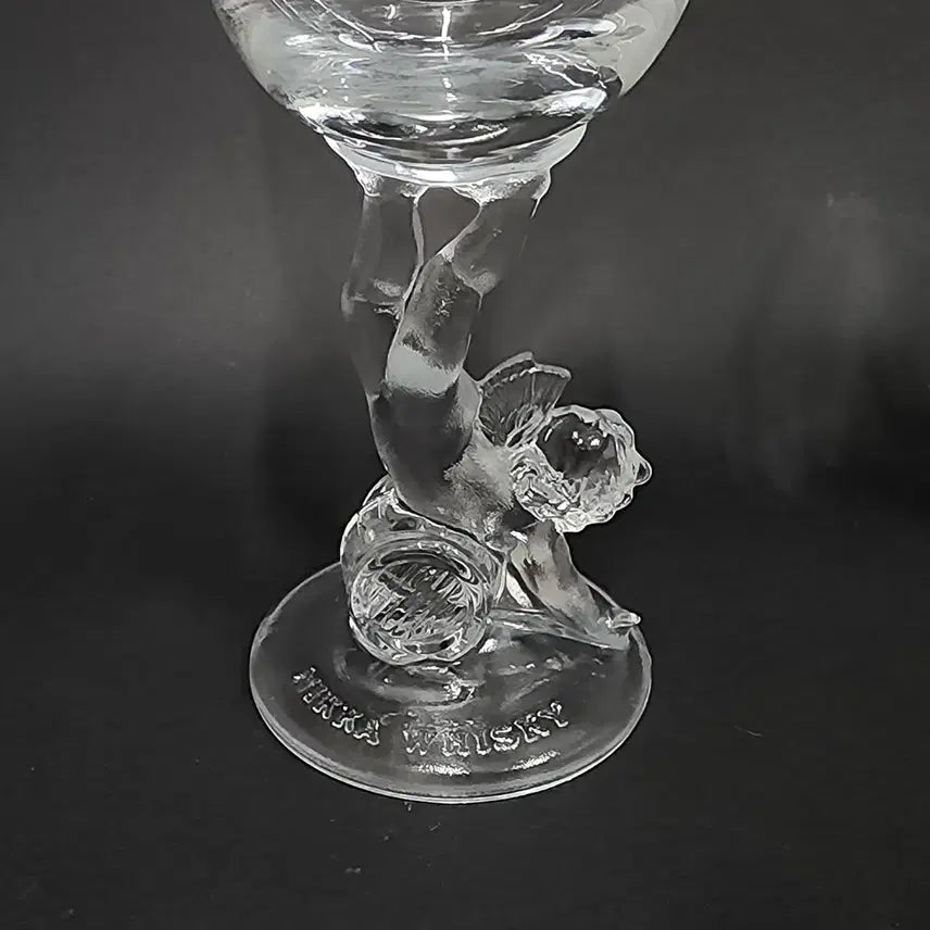 [BUNJANG] Nikka Whiskey 50th Anniversary Angel Goblet Wine Glass / 개당가/천사 고블렛/일본 Nikka(니카) 위스키 50주년 기념 와인잔
