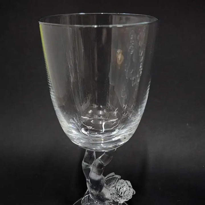 [BUNJANG] Nikka Whiskey 50th Anniversary Angel Goblet Wine Glass / 개당가/천사 고블렛/일본 Nikka(니카) 위스키 50주년 기념 와인잔