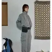 [BUNJANG] Aopt Denim Pocket Belt Bag Black / 새제품) 아옵트 데님 포켓 벨트백 블랙
