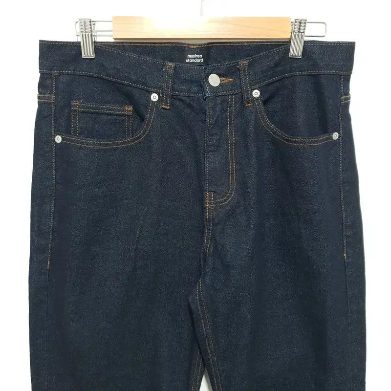 [BUNJANG] Musinsa Standard Straight Denim Pants / 무탠다드 스트레이트 데님 팬츠 32_M2620