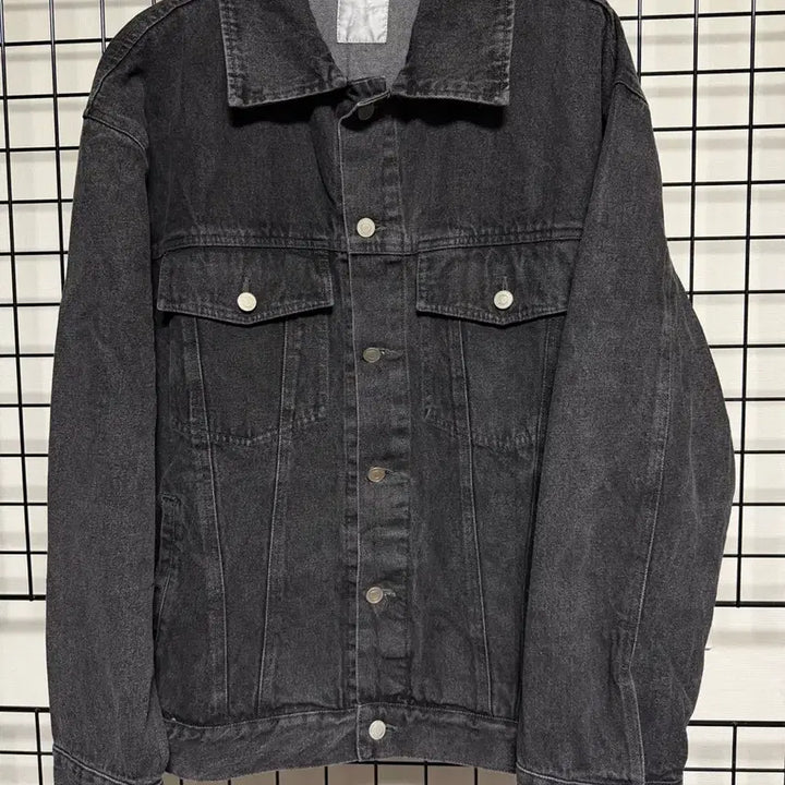 [BUNJANG] Black Denim Jacket / 블랙 데님 자켓