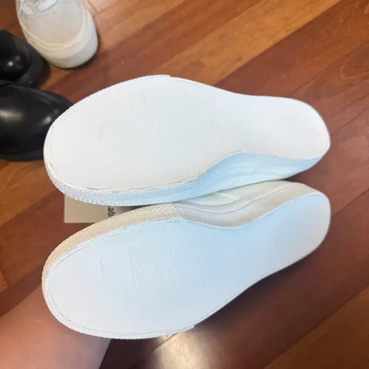 [BUNJANG] Muji Organic Cotton Slip-on Shoes Size M / 무지 muji 오가닉 코튼 슬립온 사이즈 m 무인양품