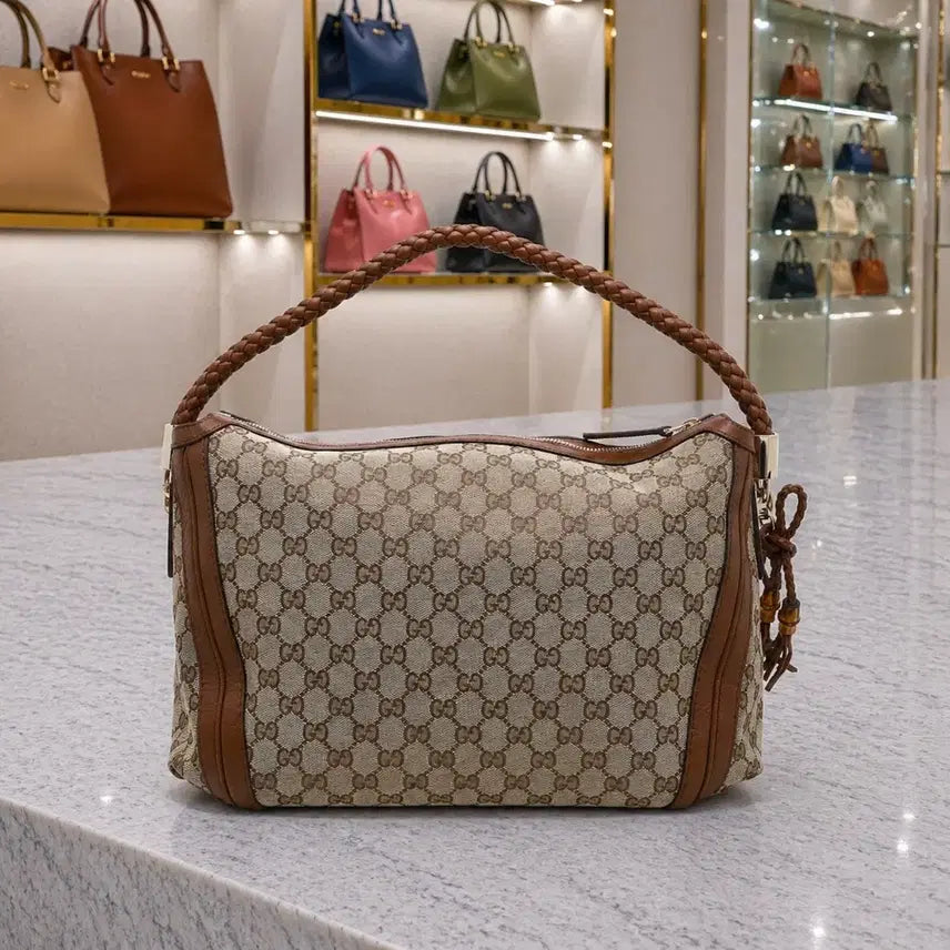 [BUNJANG] Gucci GG Bamboo Tassel Shoulder Bag / [A급] 구찌 GG 뱀부 테슬 숄더백 판매합니다!!!