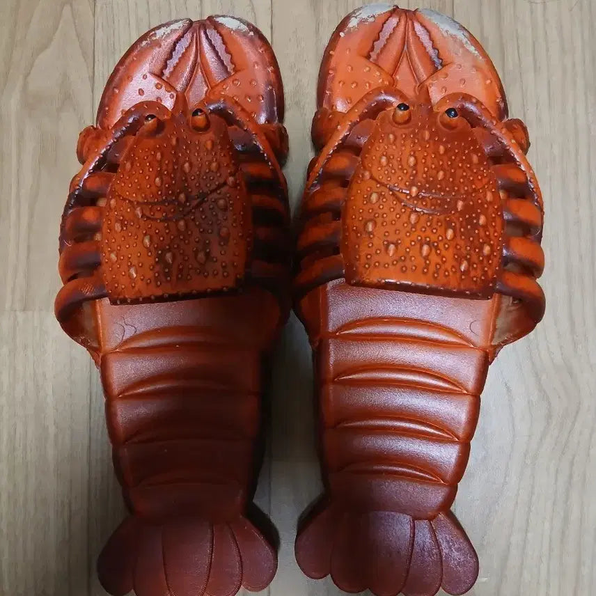 [BUNJANG] Lobster &amp; Crab &amp; Lobster Slippers, Big Size / 바닷가재&amp;꽃게&amp;랍스터 슬리퍼 빅사이즈