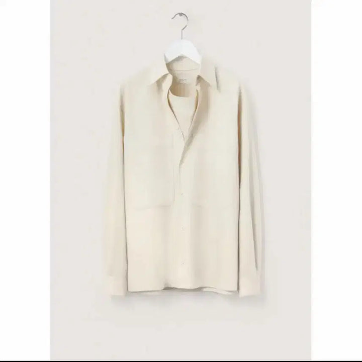 [BUNJANG] Lemaire Almond Wrap Blouse Shirt Size 52 / 르메르 블라우스 랩 셔츠 아몬드 48