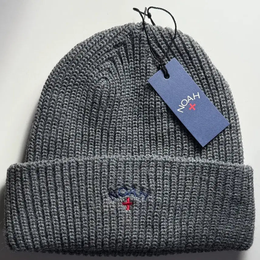 [BUNJANG] Noah Core Logo Beanie Dark Grey / 노아 코어 로고 비니 다크그레이 (새상품)