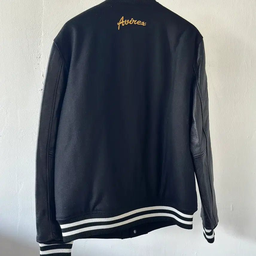 [BUNJANG] Leather Tiger Varsity Jacket (Size M) / 레더 타이거 바시티 자켓 (M 사이즈)