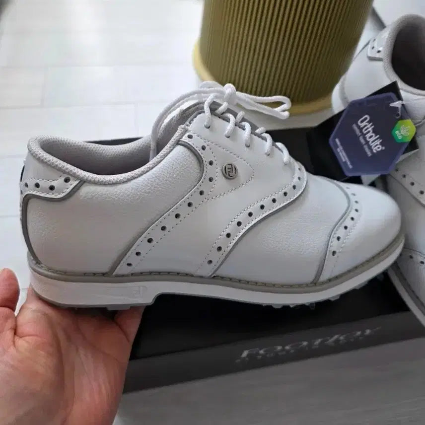 [BUNJANG] FootJoy Golf Shoes White New / 풋조이 골프화 화이트 새상품