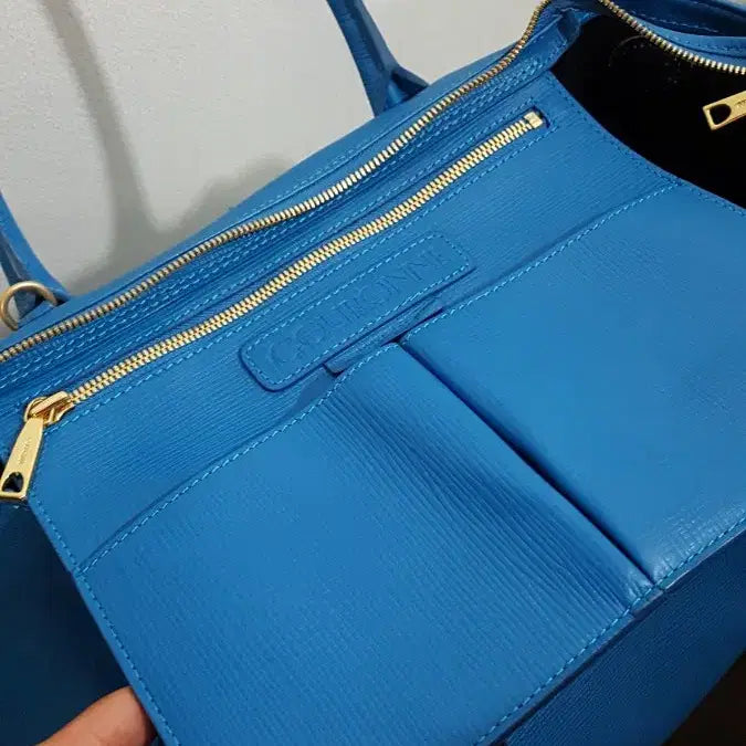 [BUNJANG] Couronne Leather Shoulder Bag / 쿠론 가벼운 가죽 큰가방