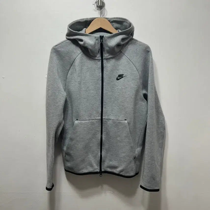 [BUNJANG] Nike Tech Fleece Hoodie Zip-up Grey M / 나이키 테크 플리스 후드집업 그레이 M