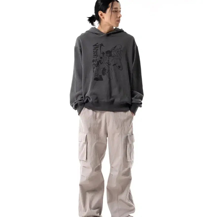 [BUNJANG] Arkham Hoodie / 아캄 후드티