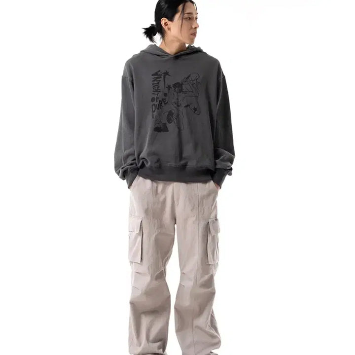 [BUNJANG] Arkham Hoodie / 아캄 후드티