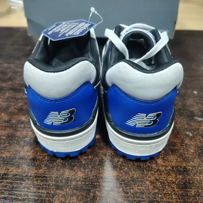 [BUNJANG] New Balance 550 Sneakers (White/Blue/Black) / 280 새상품 뉴발란스 550 모델