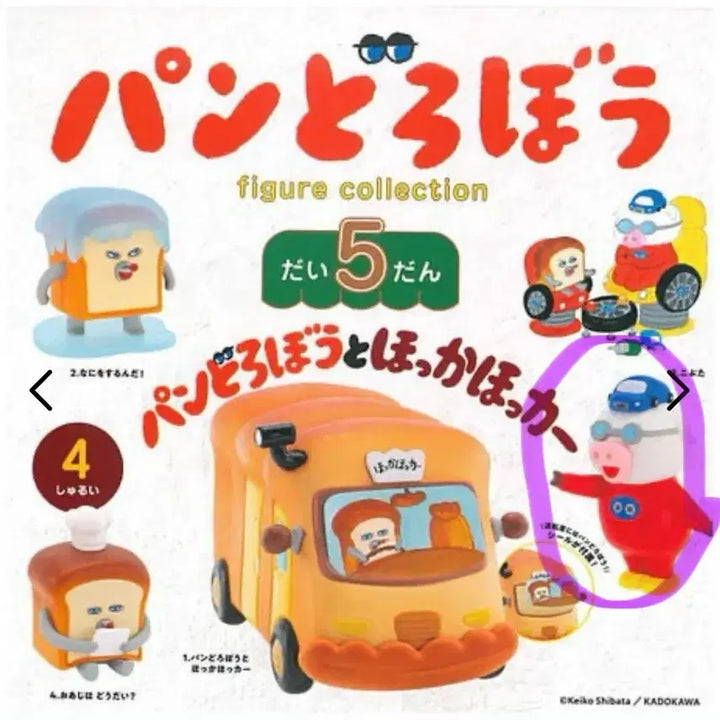 [BUNJANG] Bread Thief Gacha Figure Series 5 Kobuta / 빵도둑 가챠 피규어 5탄 코부타