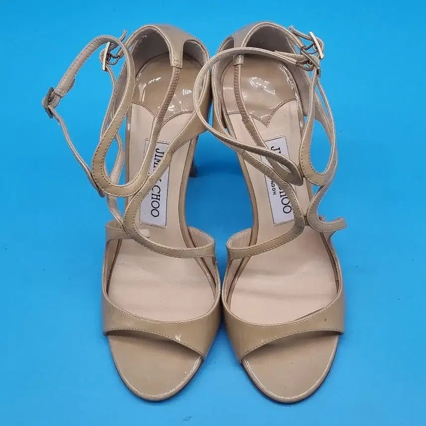 [SOLD OUT] h 지미추 란스 여성샌들36 230 굽10