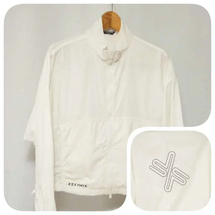 [BUNJANG] Xexymix White Windbreaker Jumper Women&