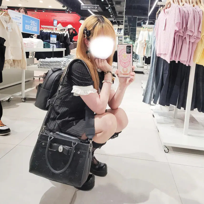 [BUNJANG] Ankruse Black Bag / 앙크루즈 가방 블랙