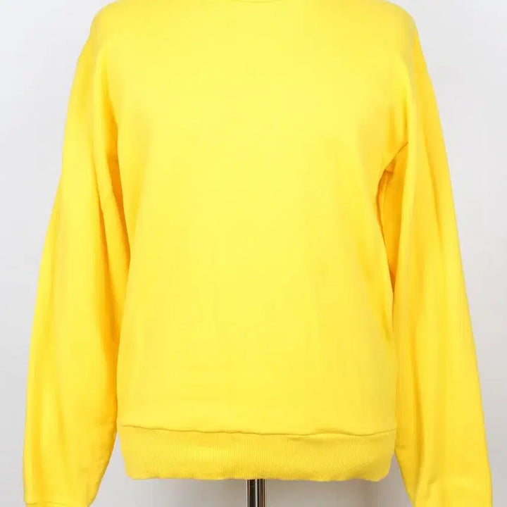 [BUNJANG] Prada Thunder Yellow Sweatshirt XS / 프라다 썬더 옐로우 맨투맨 XS(90~95)