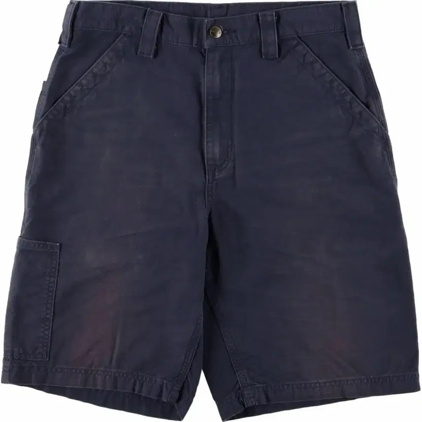 [BUNJANG] Carhartt WIP Work Shorts Navy 32 / 칼하트 반바지 쇼츠 워크쇼츠 네이비 32