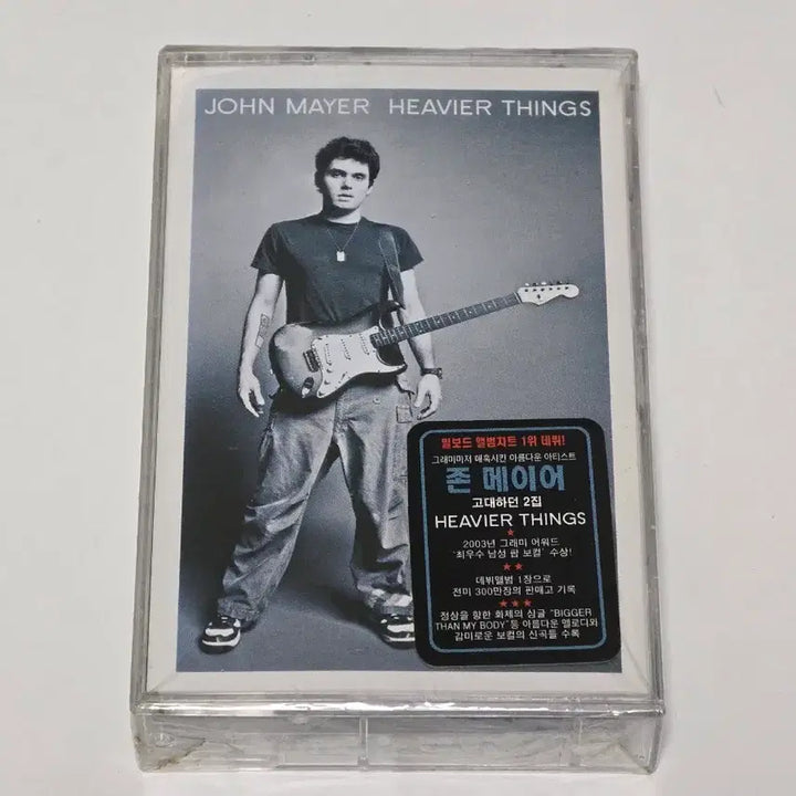 [BUNJANG] John Mayer Heavier Things Cassette Tape (Sealed) / (미개봉) 존 메이어 John Mayer - Heavier Things