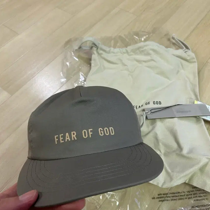 [BUNJANG] Fear of God Eternal Ball Cap Dusty Khaki / 피어오브갓 Eternal 볼캡