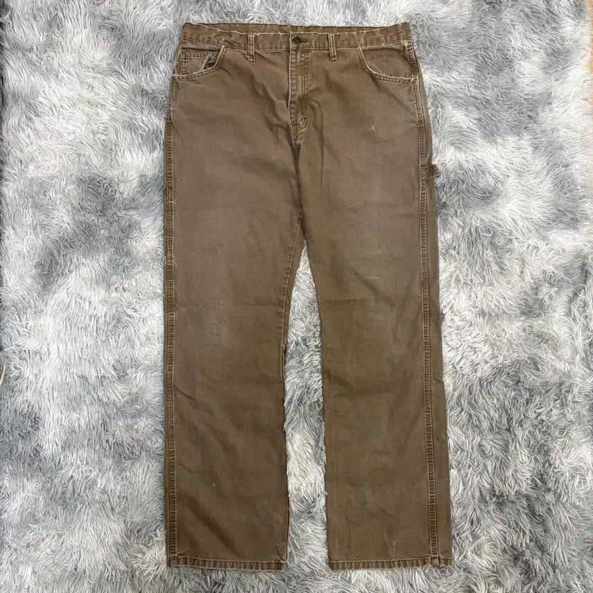 [SOLD OUT] 빈티지 디키즈 카펜터 팬츠 하드캔버스 다크브라운