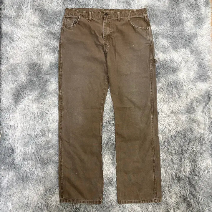 [SOLD OUT] 빈티지 디키즈 카펜터 팬츠 하드캔버스 다크브라운