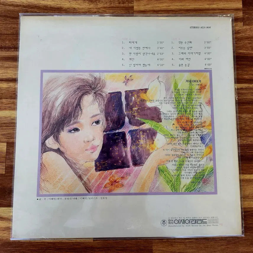 [BUNJANG] Bae Da Ra Gi 7th Album LP / 배따라기 7집 LP / NM