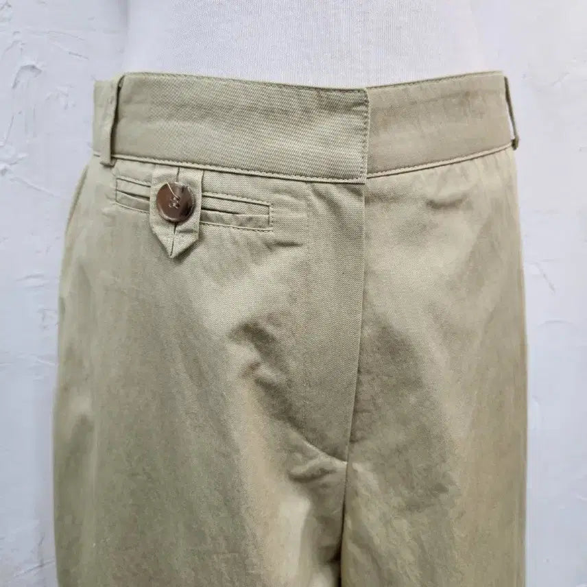 [BUNJANG] Beige Anorak Wide Pants / 베이지색아노락 와이드 팬츠