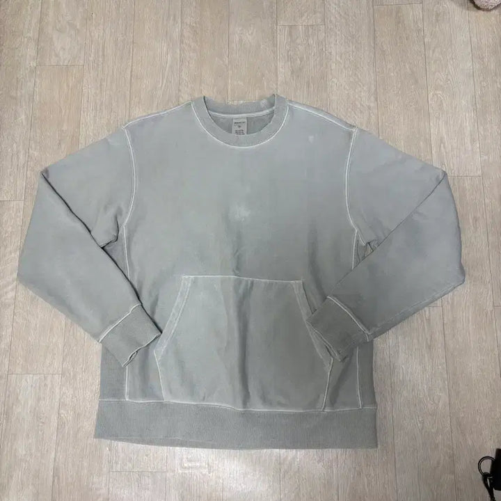[BUNJANG] Khakis Pocket Crewneck Sweatshirt Size 0 / 카키스 포켓 크루넥 맨투맨 0사이즈