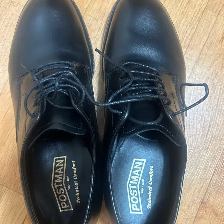 [BUNJANG] Postman T-2 Derby Shoes Black 265 / (새제품)포스트맨 T-2 더비슈즈 블랙 265(박스X)