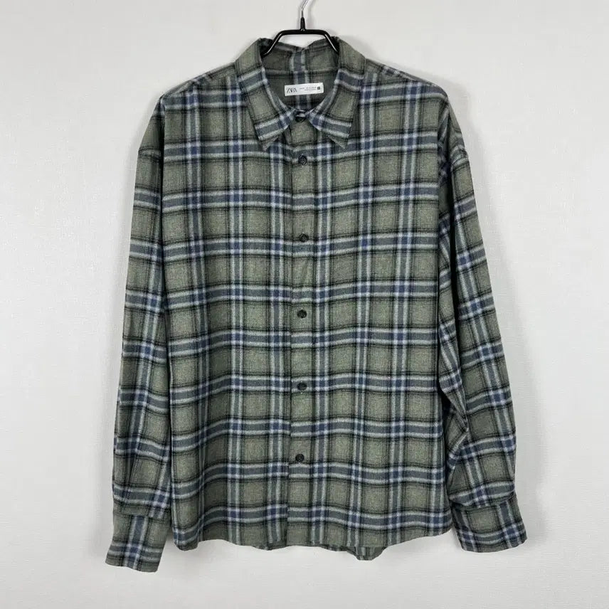 [BUNJANG] Zara Oversized Check Shirt Men&