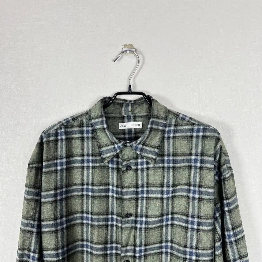 [BUNJANG] Zara Oversized Check Shirt Men&