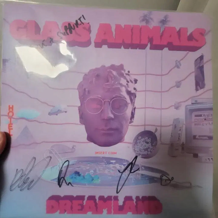 [BUNJANG] Glass Animals Dreamland Signed LP / Glass Animals(글래스애니멀즈) Dreamland 사인반 LP