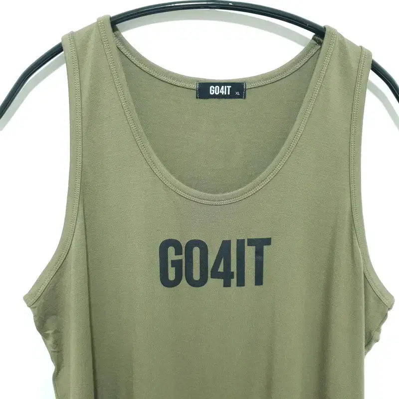 [BUNJANG] Go For It Sleeveless Top XL / 고포잇 민소매 티 XL_S2009