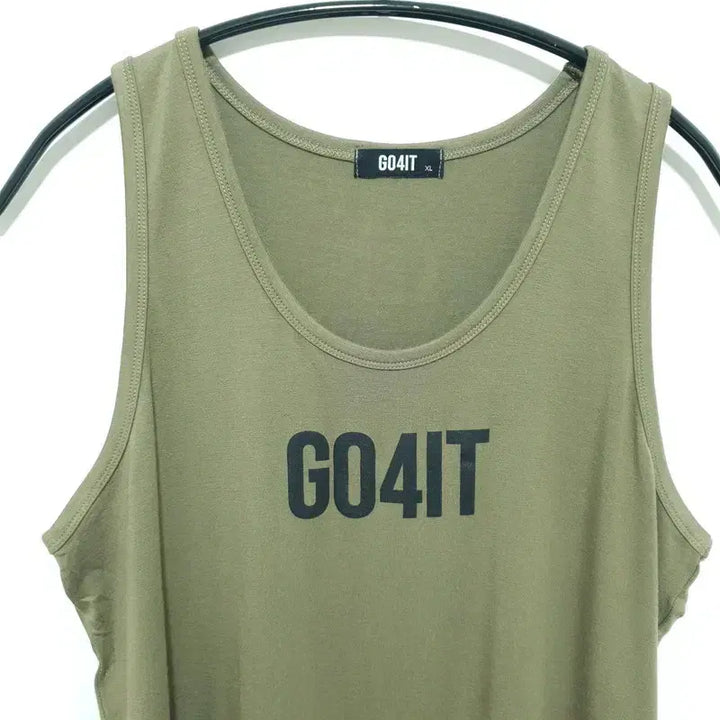 [BUNJANG] Go For It Sleeveless Top XL / 고포잇 민소매 티 XL_S2009