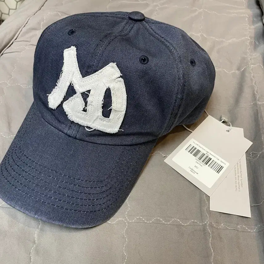 [BUNJANG] Undermycar MU.146 Appliqué Logo Baseball Cap Navy / 언더마이카 MU.146 로고 볼캡 네이비 택달린새상품 Undermycar